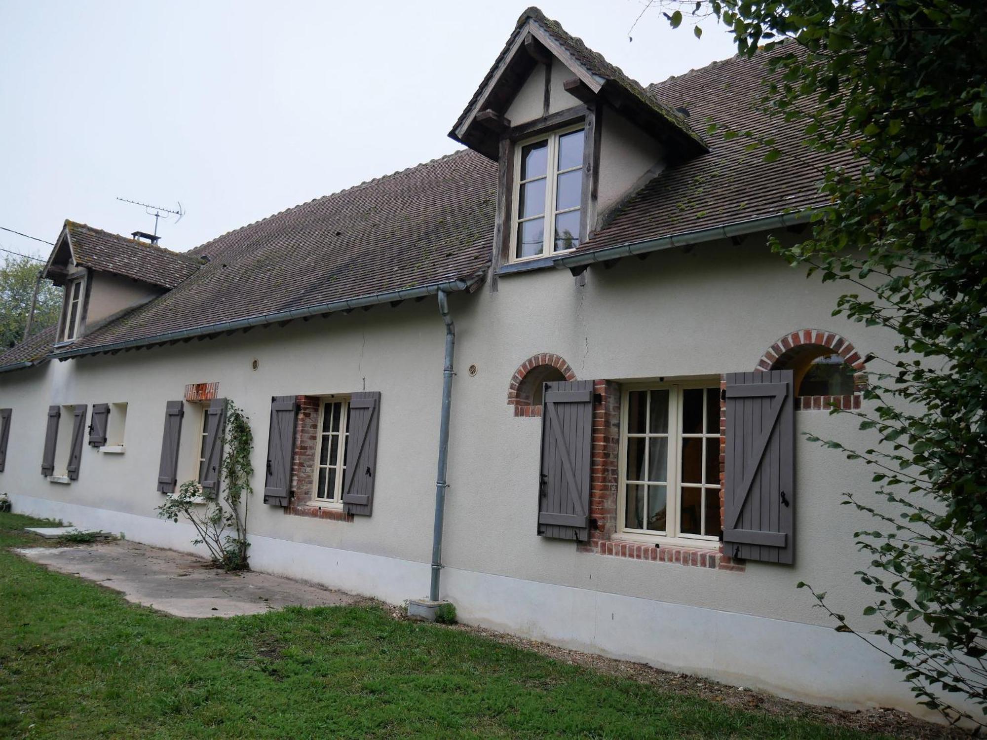 Villa Ferme Renovee Avec Jardin Arbore En Campagne, Wi-Fi Fibre, Pres De Sologne Et Berry - Fr-1-590-18 Coullons Exterior foto